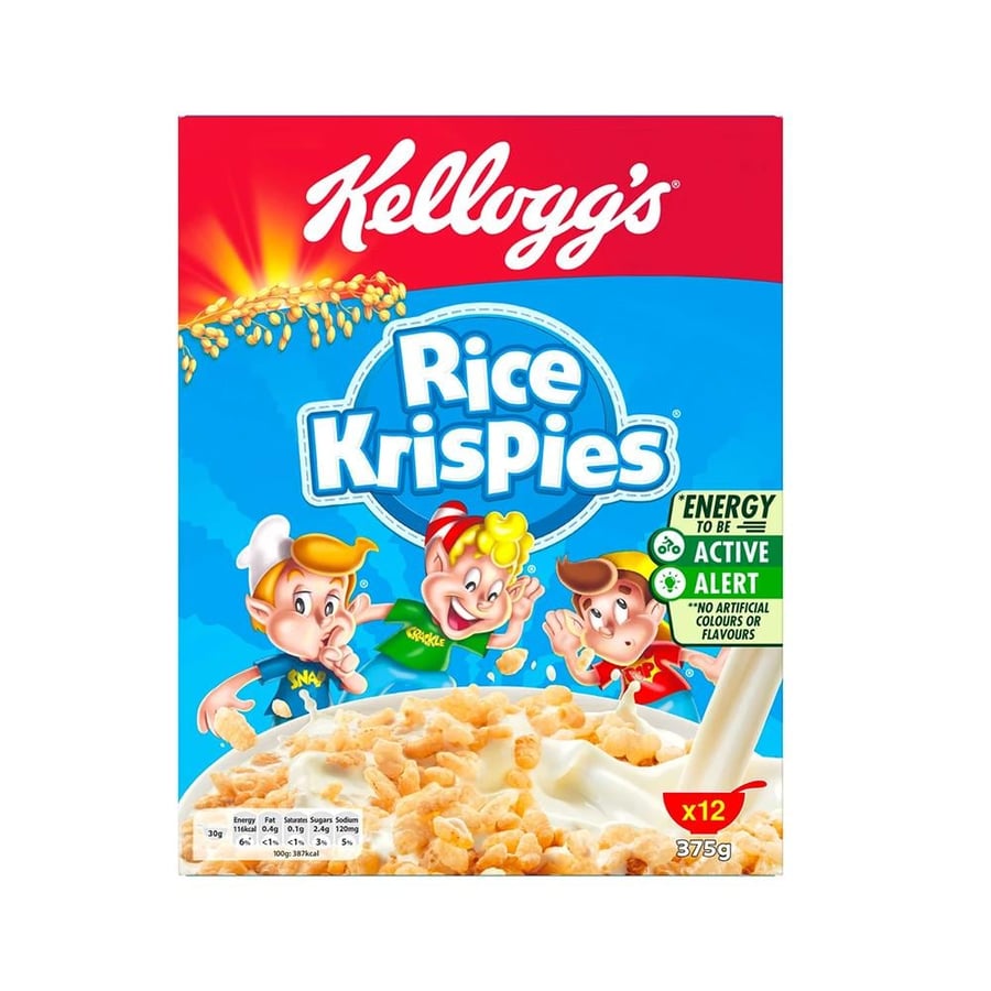 Kellogg's roasted rice crackers 375 grams