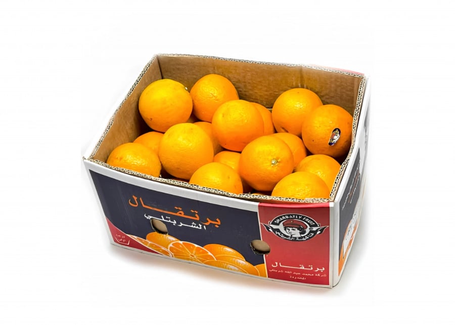 Carton of orange juice from South Africa, approximately 5.5 kilograms