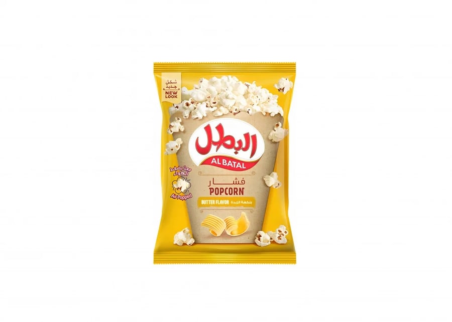 The hero popcorn with butter 23 grams