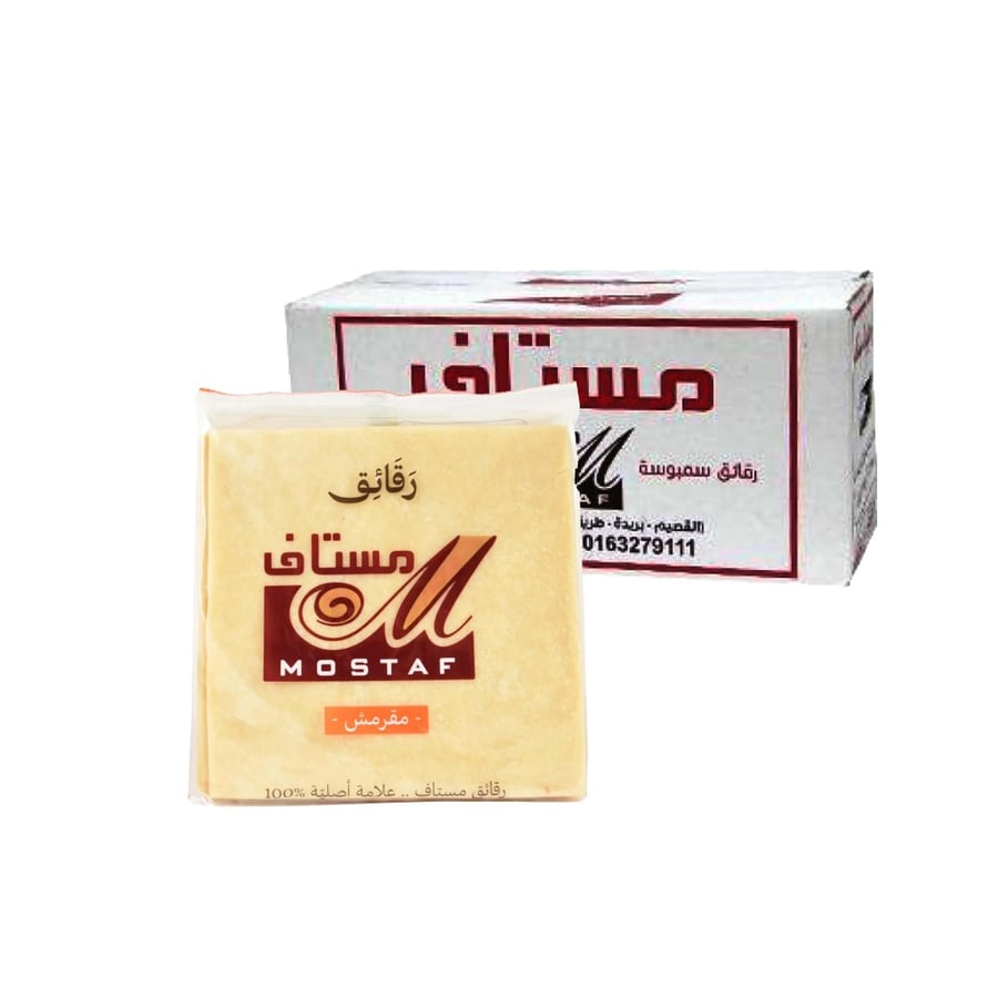 مستاف مطبق مقرمش 600 جرام كرتون 8 حبات