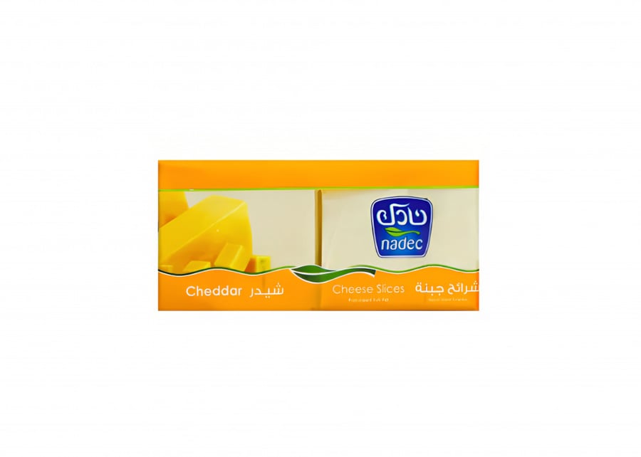 Nadec cheddar cheese 400 grams full fat