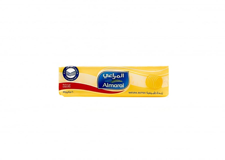 Almarai butter unsalted 60 grams