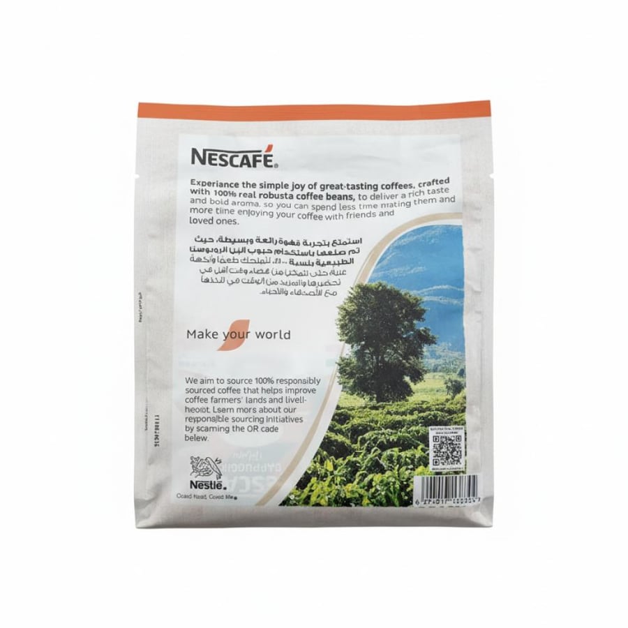 Nescafe Cappuccino Italiano 20 sachets inside the bag