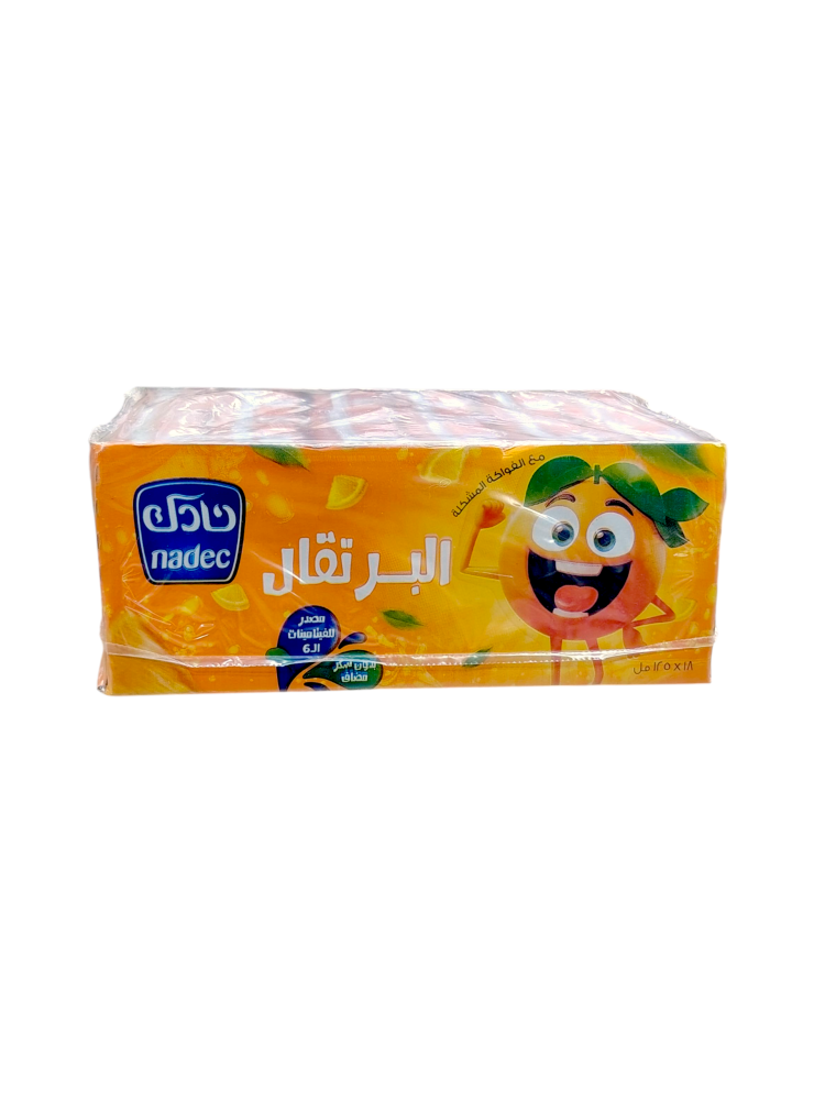 نادك شراب برتقال 18 حبة 125 مل