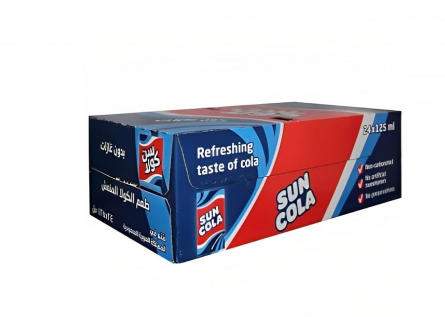 Small 125 ml can of Seven Up juice, carton of 30 pieces