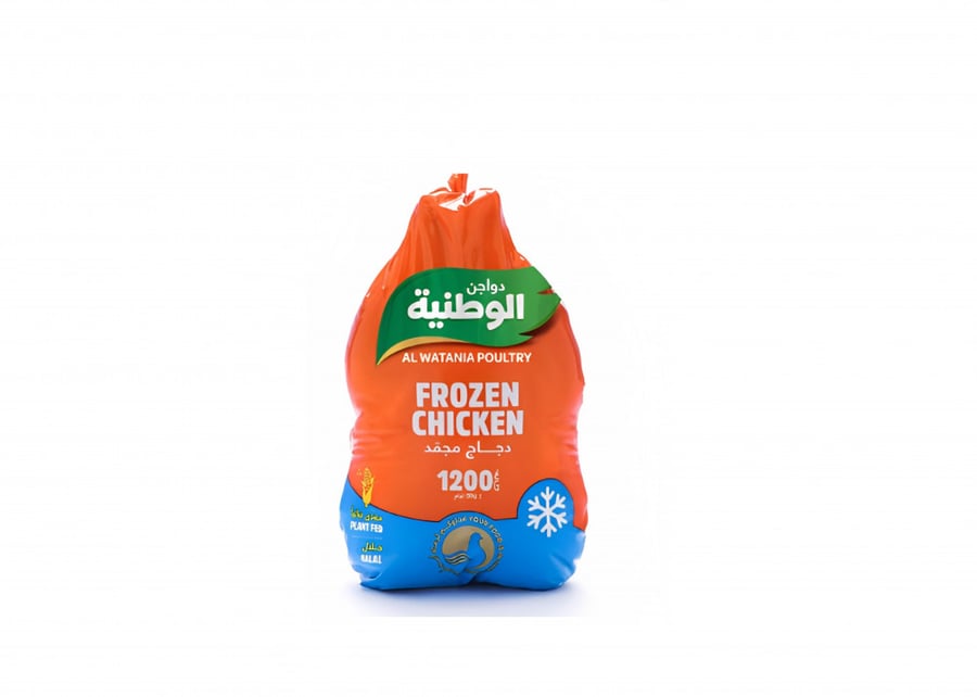 دجاج الوطنية مجمد 1200 جرام