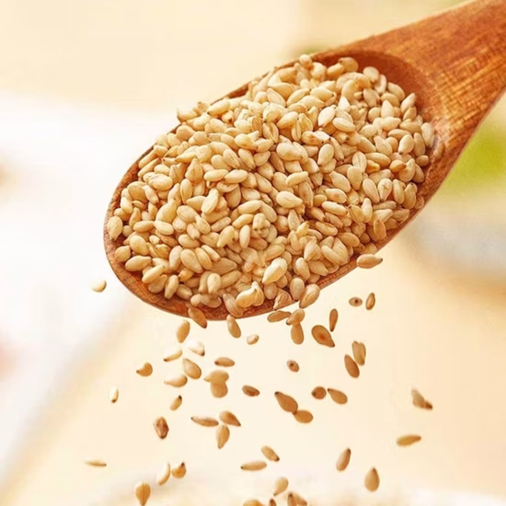 بذور السمسم محمص