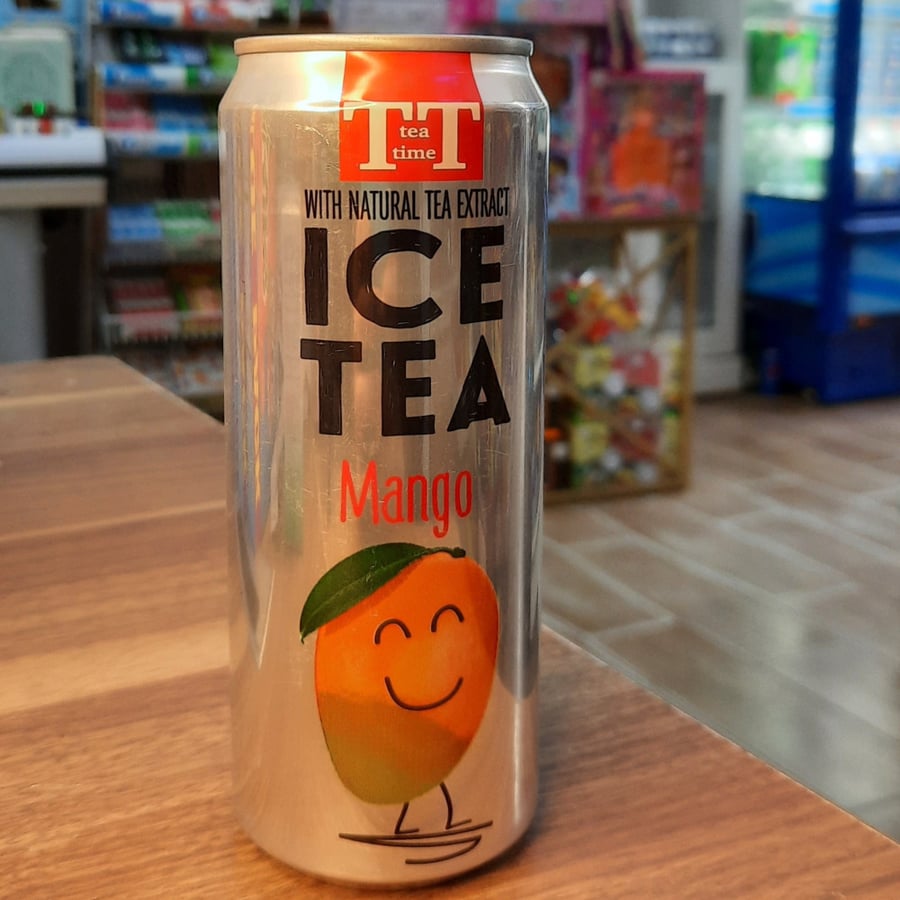 ايس تي تي تايم بنكهة المانجو 330ml Ice Tea Tea Time Mango