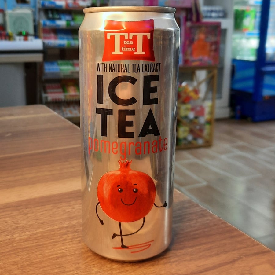 ايس تي تي تايم بنكهة الرمان 330ml Ice Tea Tea Time Pomegranate