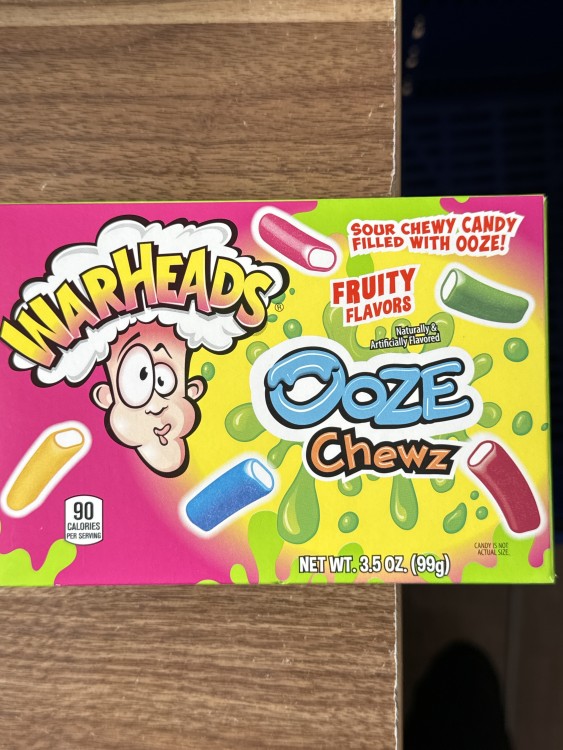 حلاوة مستورد Warheads Fruity Flavors