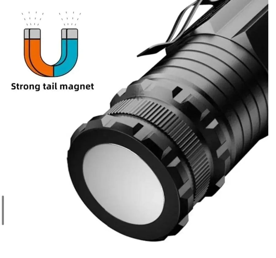 كشاف LED يدوي متعدد الوظائف
