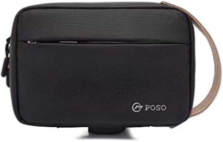 شنطة يد رجالية POSO بمدخل usb ( المطور )  لون أسود