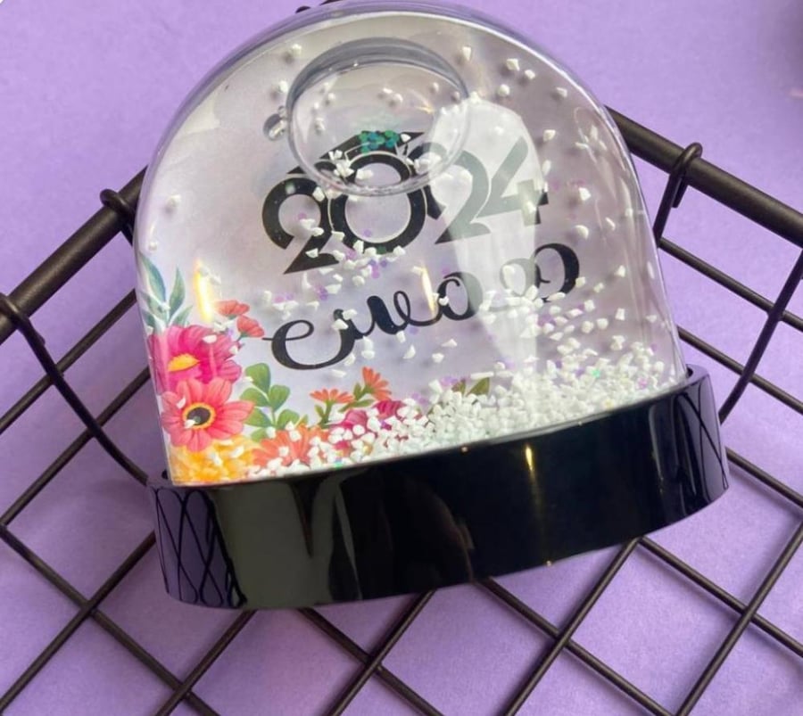 Graduation crystals - by piece, choose the phrase and theme