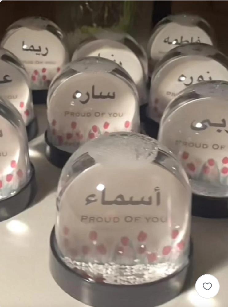 Graduation crystals - by piece, choose the phrase and theme