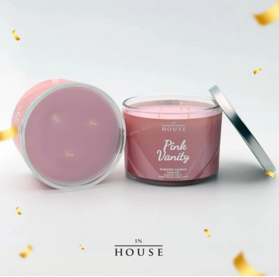 A candle from in house