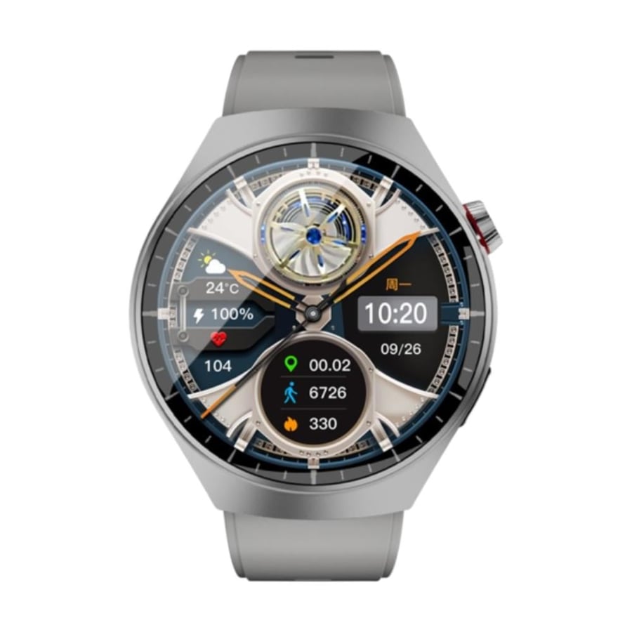ساعة أوتيتو Oteeto Watch 4 Pro الذكية بشاشة AMOLED ومكالمات بلوتوث ومقاومة ماء IP68