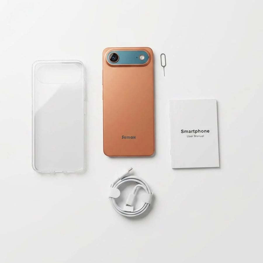 هاتف Sumax Air الذكي بشاشة 6.8 إنش – 2GB+16GB – شريحتين 3G – أندرويد 8.1