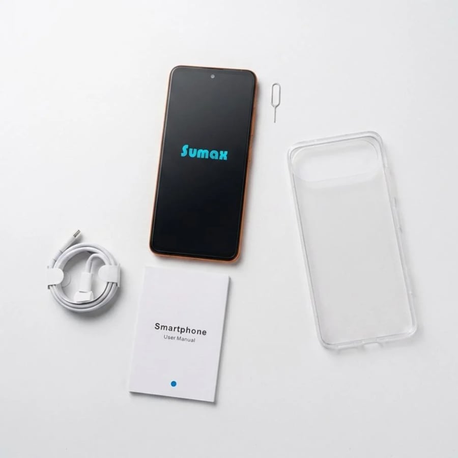 هاتف Sumax Air الذكي بشاشة 6.8 إنش – 2GB+16GB – شريحتين 3G – أندرويد 8.1