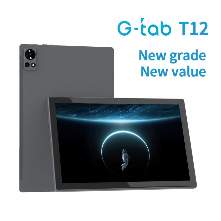تابلت T12 جي تاب ‎10.1‎ إنش 4GB+128GB أندرويد 15 – G-Tab T12