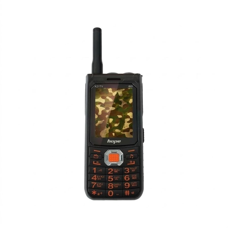 جوال البر Hope K21 TV ببطارية 22,000mAh و4 شرائح اتصال – 2G
