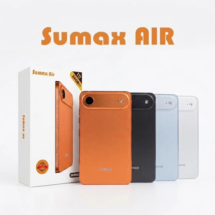 هاتف Sumax Air الذكي بشاشة 6.8 إنش – 2GB+16GB – شريحتين 3G – أندرويد 8.1