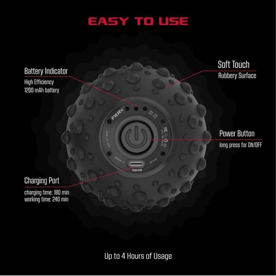 Massage ball for strength and fitness is a fitness equipment to relieve foot and muscle pain