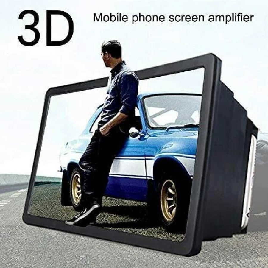 F2 Mobile Phone Screen Magnifier 3D HD Video Movie Display Movies Amplifier with Practical Phone Bracket stand Holder