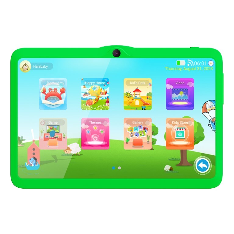 جهاز لوحي اوتيتو  Oteeto tab 7 شاشة 7 بوصة للأطفال تصميم مميز محبب للاطفال , رام 1 جيجا + 16  ذاكرة داخلية ,معالج رباعي ,واي فاي