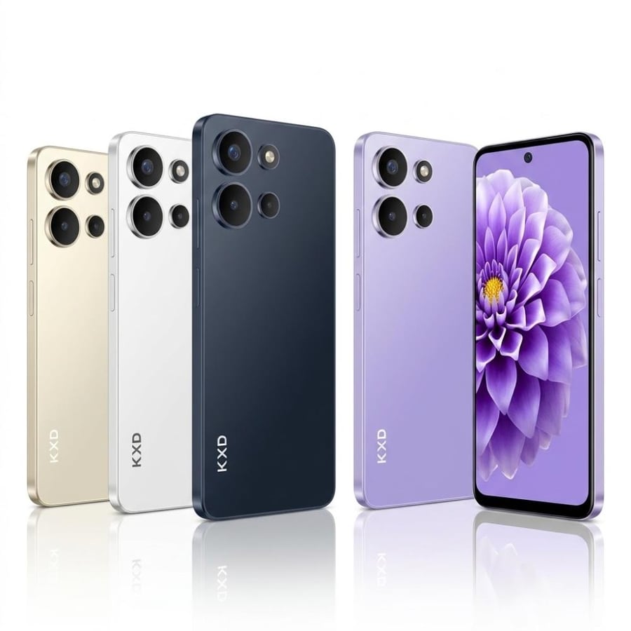 هاتف KXD A11 بشاشة 6.7 إنش وذاكرة 128GB ونظام أندرويد 13 ودعم 4G