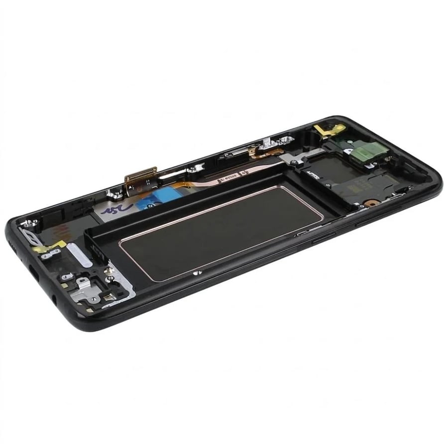 شاشة سامسونج Galaxy S8 G950F LCD كاملة مع الإطار واللمس – أسود GH97-20457A