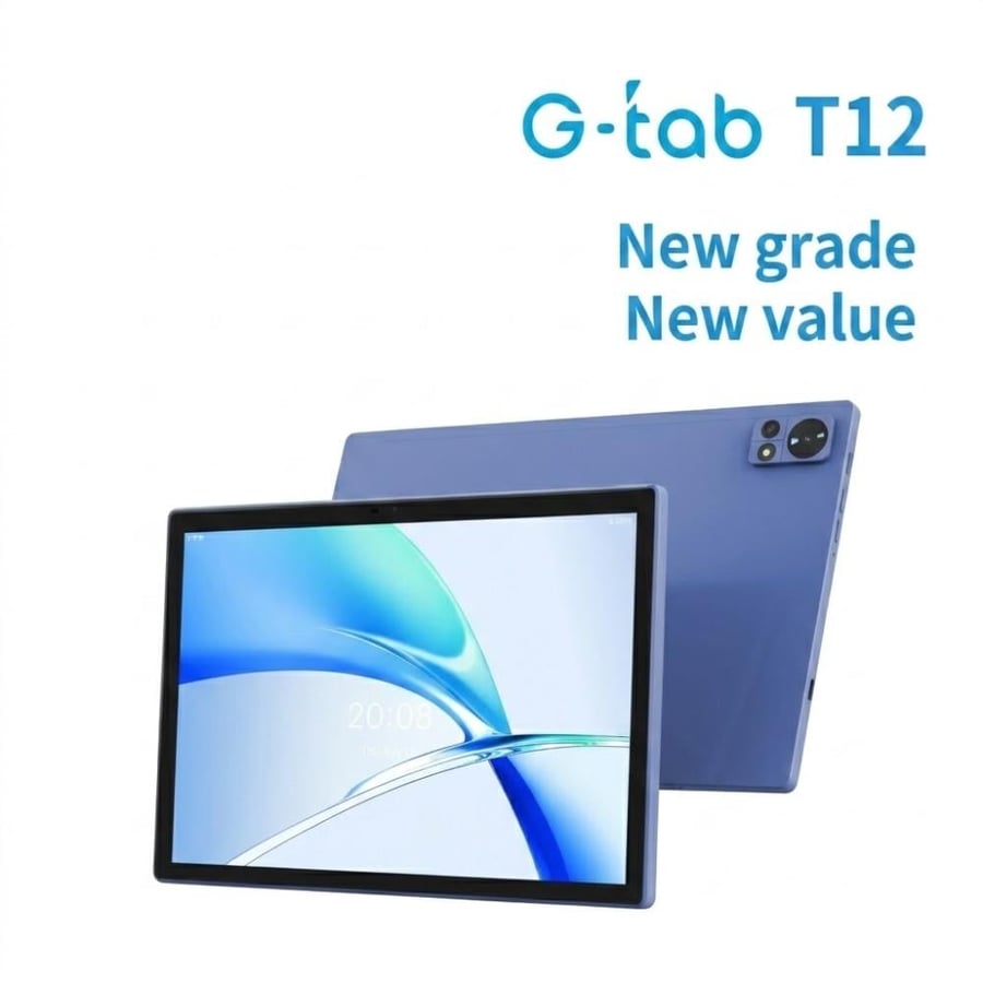 تابلت T12 جي تاب ‎10.1‎ إنش 4GB+128GB أندرويد 15 – G-Tab T12