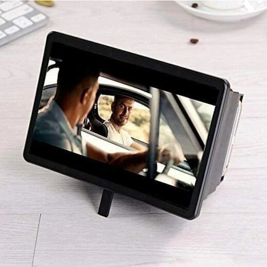 F2 Mobile Phone Screen Magnifier 3D HD Video Movie Display Movies Amplifier with Practical Phone Bracket stand Holder