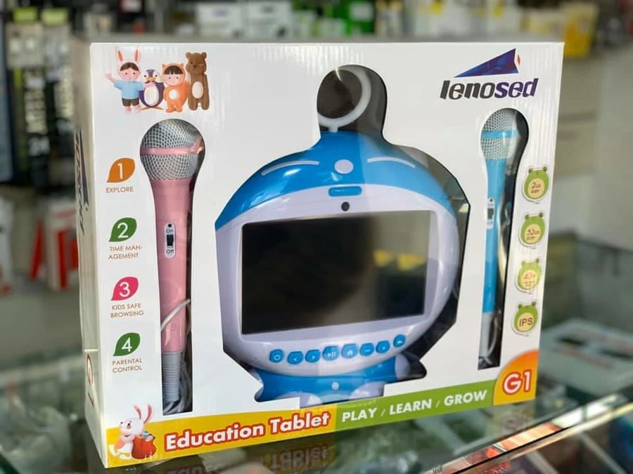 Lenosed G1, Education Kids Tablet, KARAOKE WITH 2MIC, 7 inch, 16GB, Wi-Fi, Dual Core, Front Camera