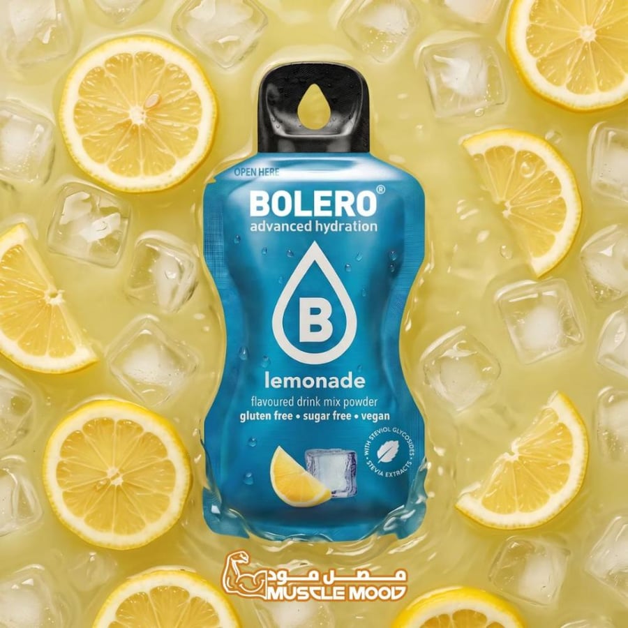 بوليرو منكهات الماء بنكهة(الليمون) BOLERO Lemonade – عبوة واحدة 9 جم