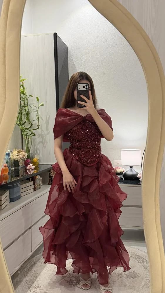 فستان ألينورا — Ivory Muse Dress