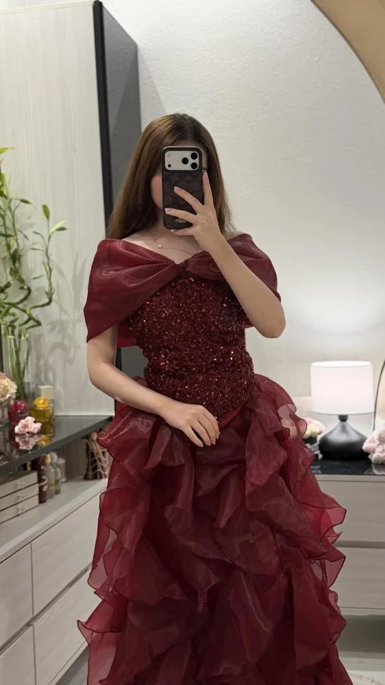 فستان ألينورا — Ivory Muse Dress
