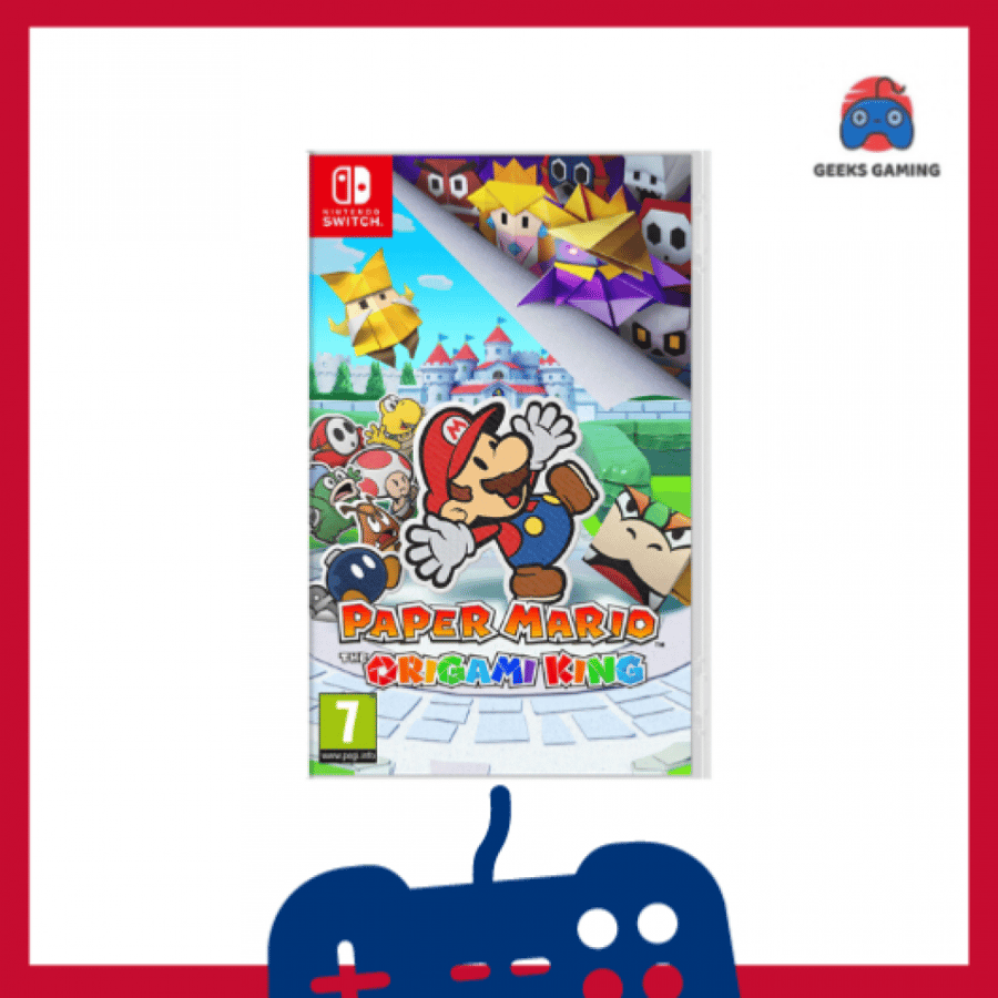 paper mario origami king