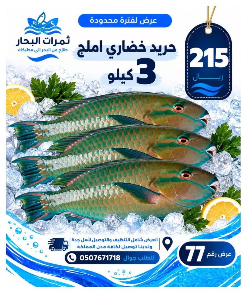 عرض 3 كيلو حريد خضاري أملج