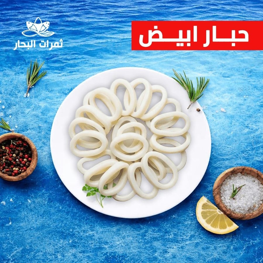 حبار ابيض كالماري