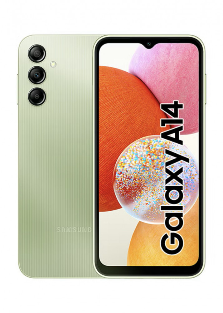 Galaxy Galaxy A14 Dual Sim Light Green 4GB RAM 64GB 4G - Middle East Version