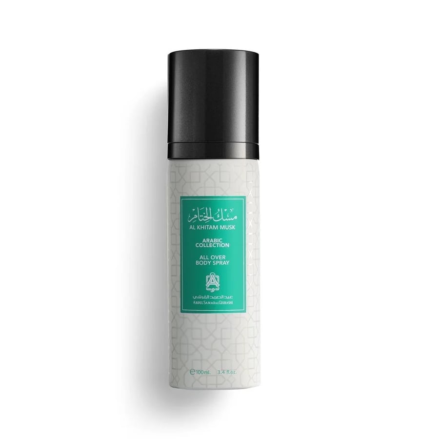 سبراي جسم فاخر برائحة مسك الختام  حجم 100 مل عطر مسك عطر شرقي