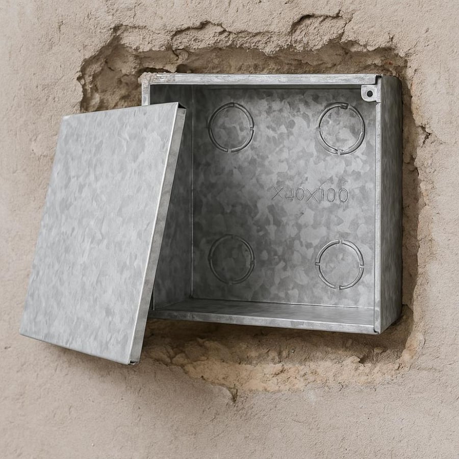 قسام حديد 300×300×100×0.9 مم غاطس