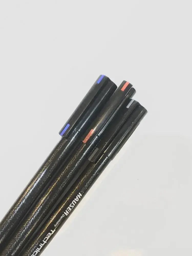 علبة اقلام حبر لون اسود 0 7mm HAUSER