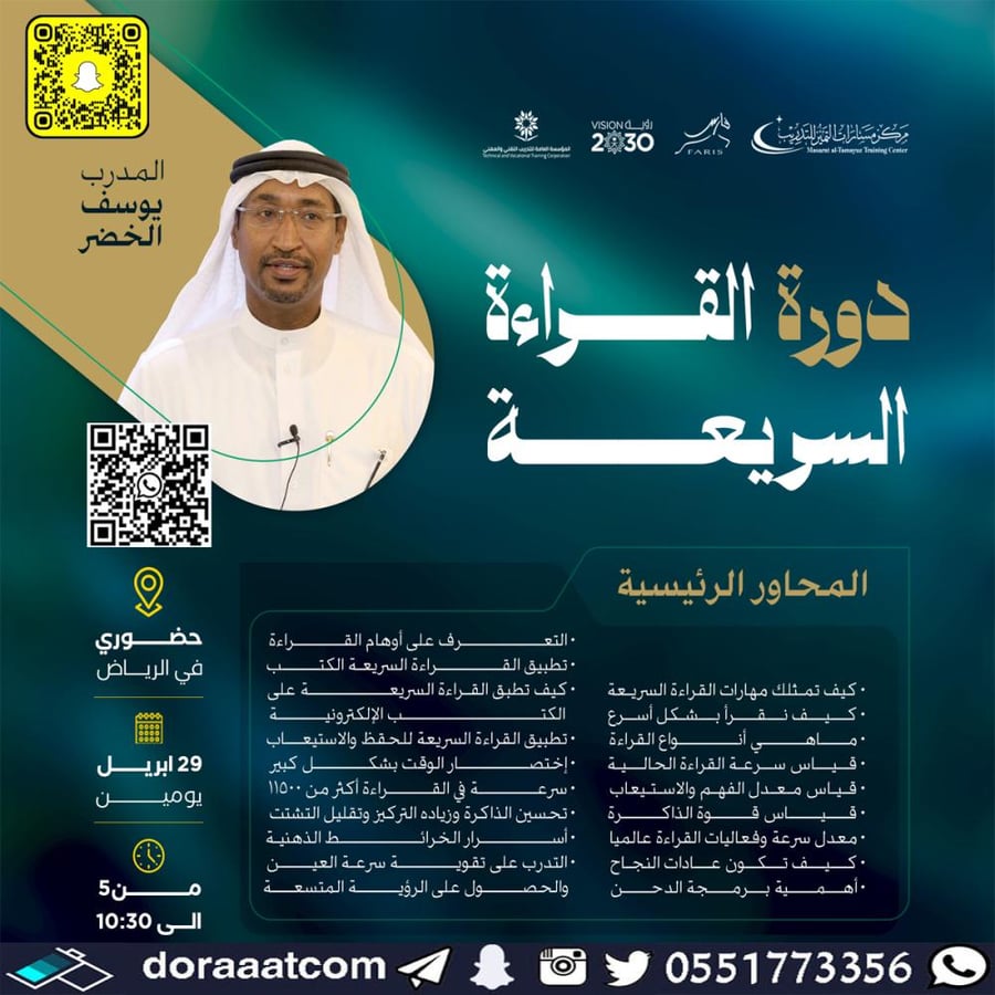 دورة القراءة السريعة