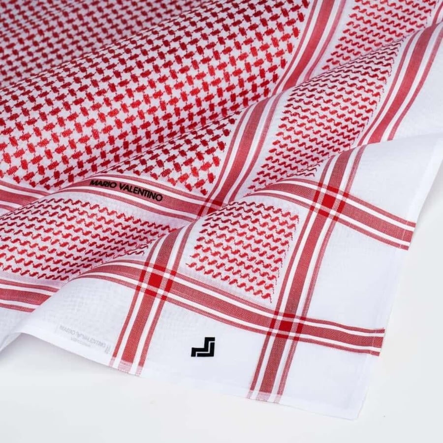 شماغ ماريو فالنتينو أحمر بيج SVOM4-5