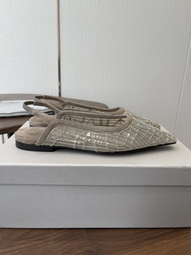 Abstract flats from Brunello Cucinelli