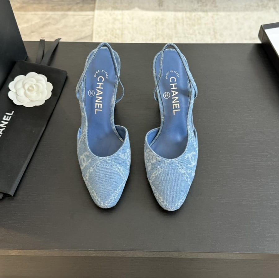 Chanel high heel shoe