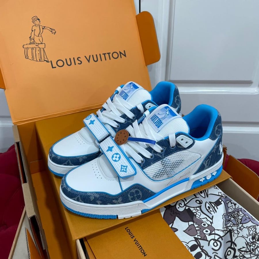 حذاء  Lv trainer من لويس فيتون