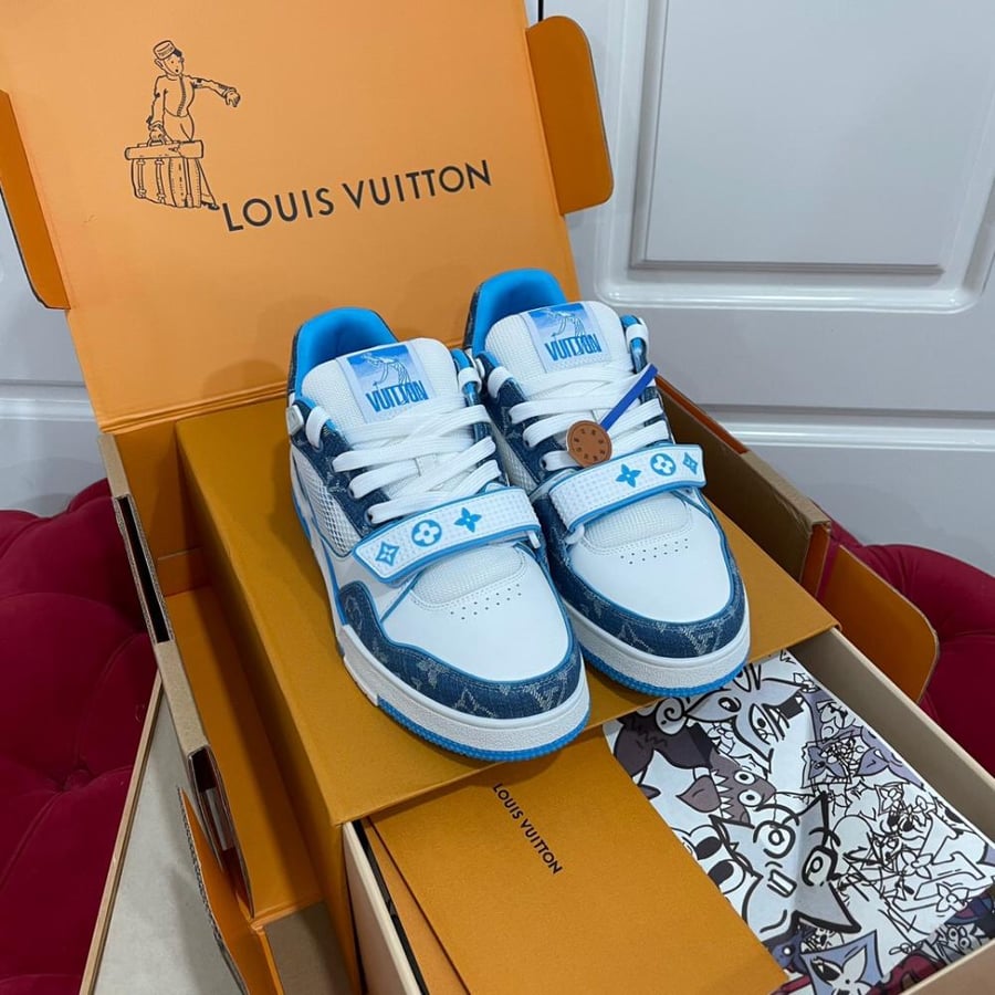 حذاء  Lv trainer من لويس فيتون