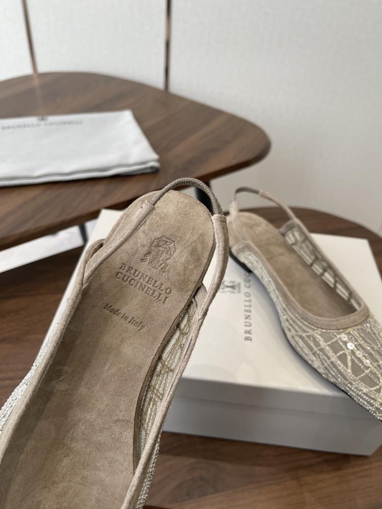 Abstract flats from Brunello Cucinelli